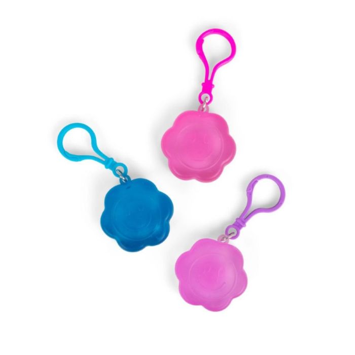 SCRUNCHEMS flower keychain