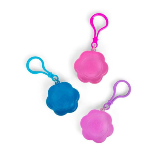 SCRUNCHEMS flower keychain