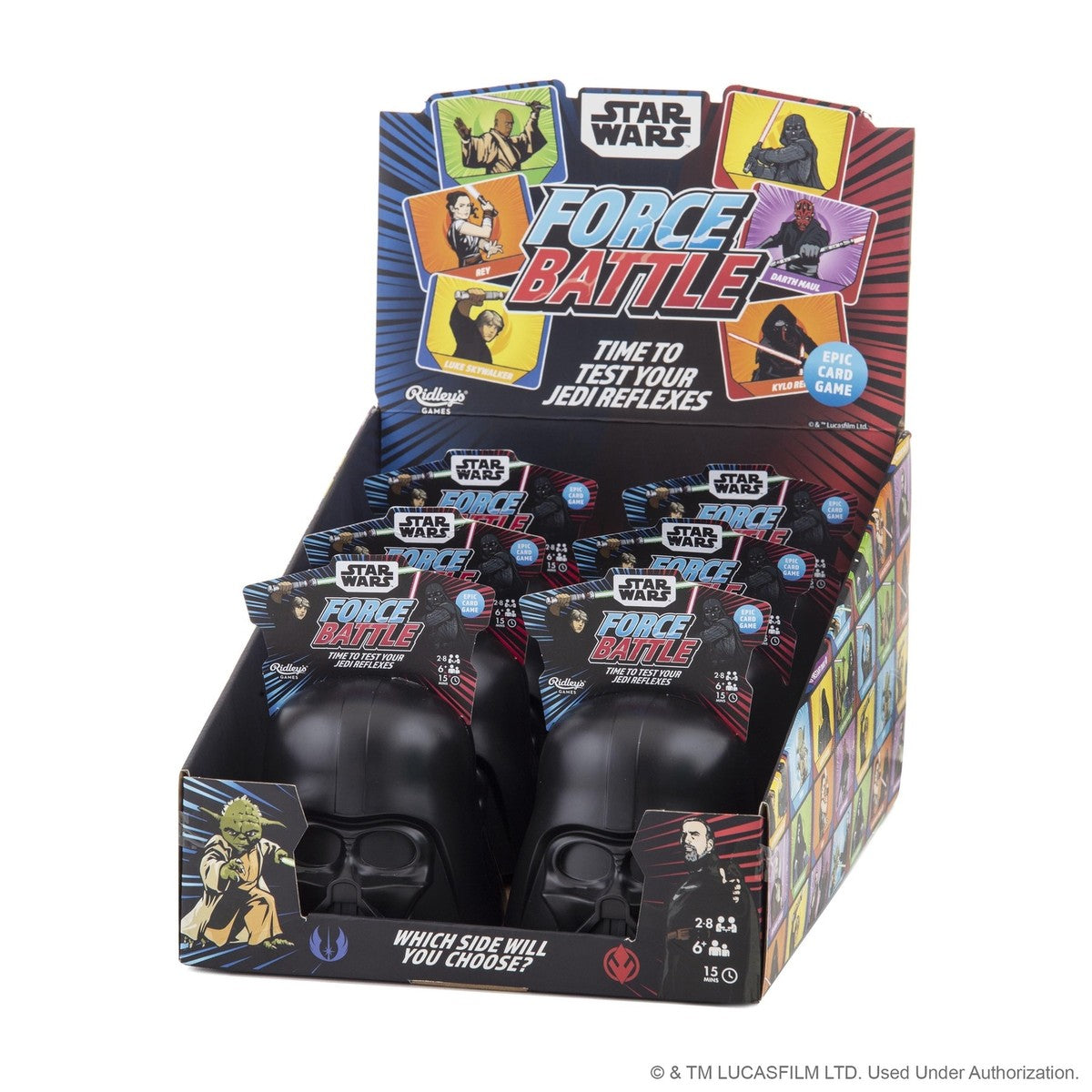 Star Wars force battle card game