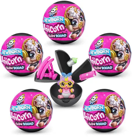 Zuru newborn unicorn glow squad