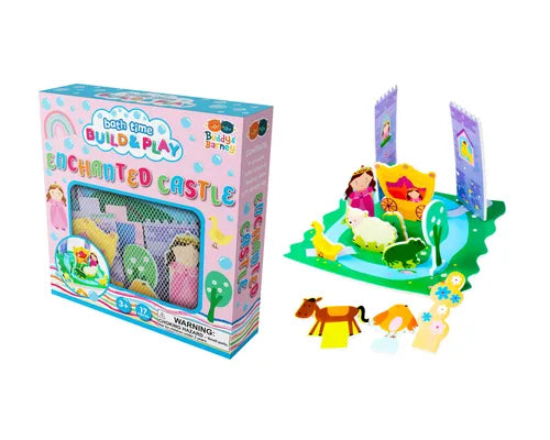 Buddy and Barney enchanted castle bath toy