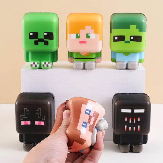 Minecraft foam slow release squishy
