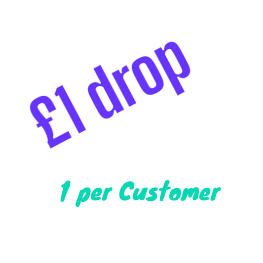 £1 Fidget drop one per customer