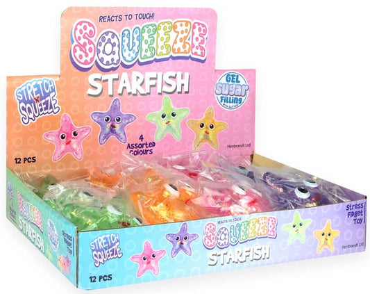 Squeeze star fish sugar filled fidget *buy one get one free*
