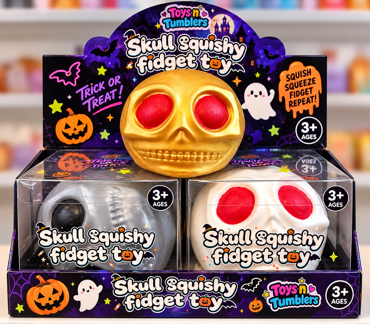 Large Skull Squishy
