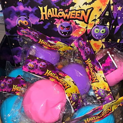 Halloween Monster Face Squishies