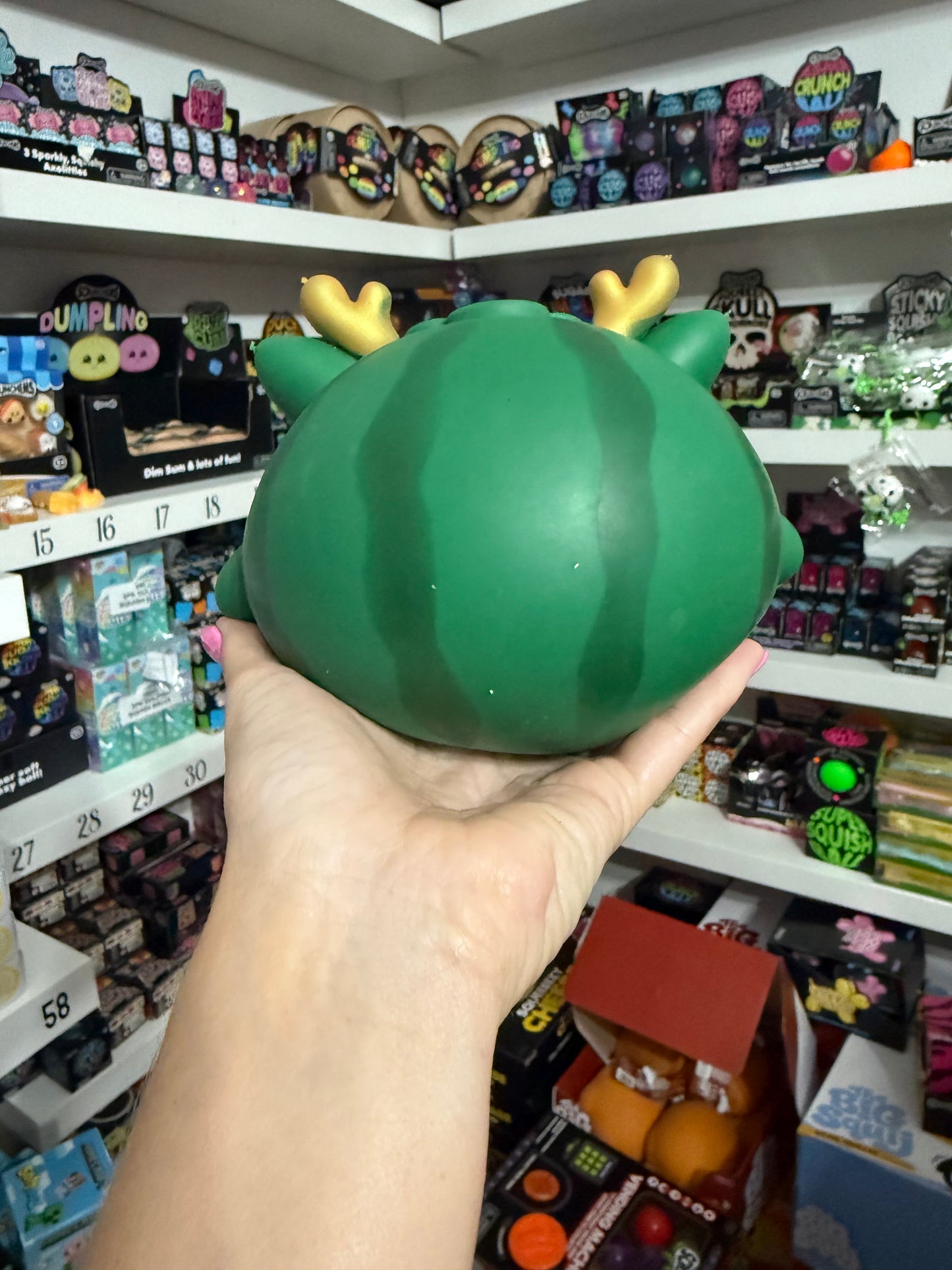 Jumbo watermelon reindeer Squishy