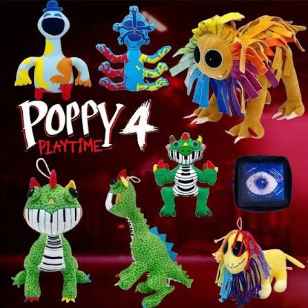 Poppy playtime 4 plushies