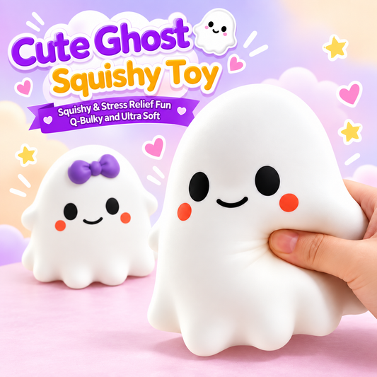 Jumbo Ghosts Squishy