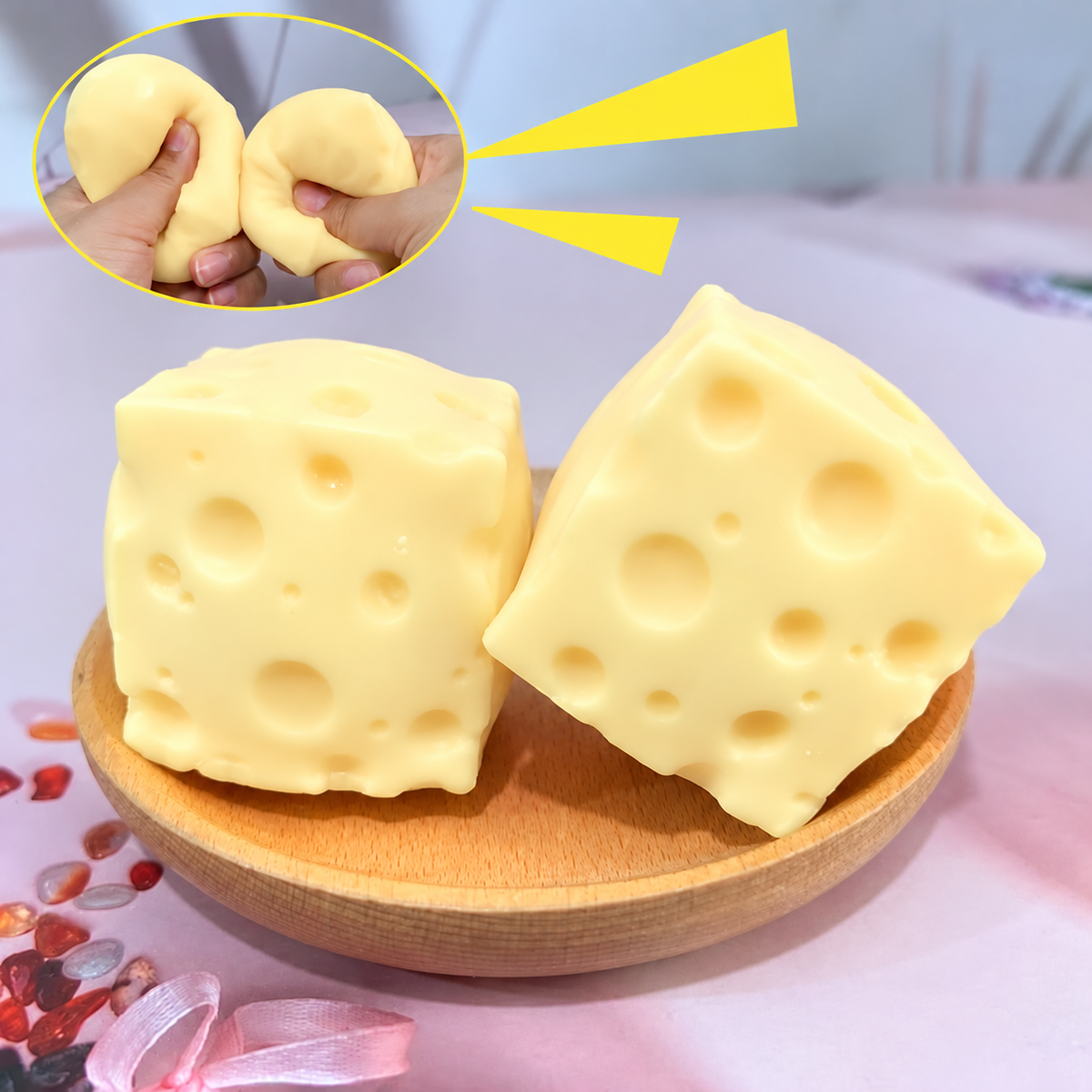 Crunchy cheese