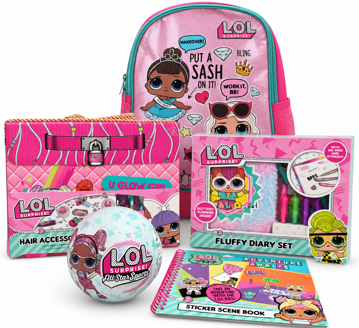 LOL Surprise! Ultimate Girls Gift Bundle all star sports