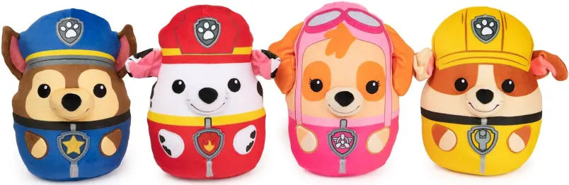 Paw patrol squish plushies