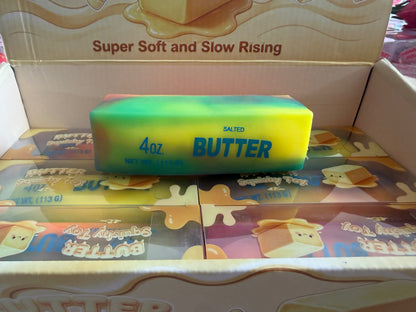 Crunchy rainbow butter