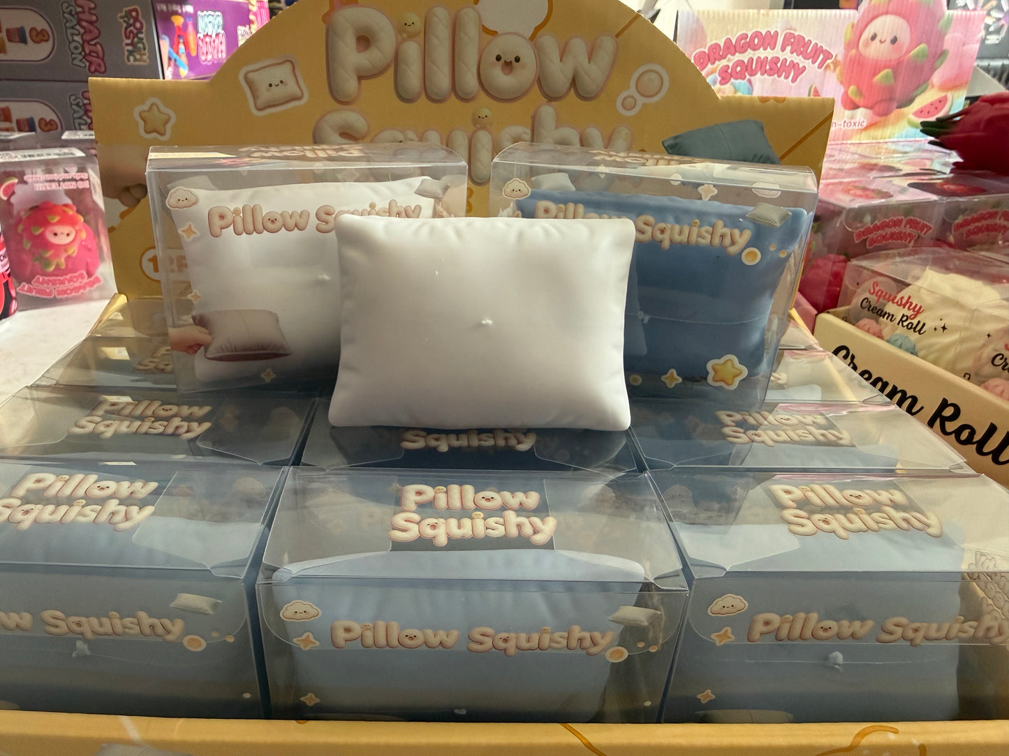 Crunchy pillow squishies