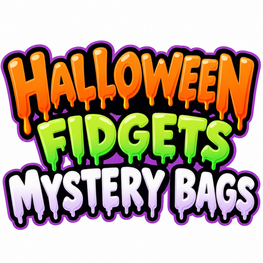Halloween Fidget and tumbler mystery bags