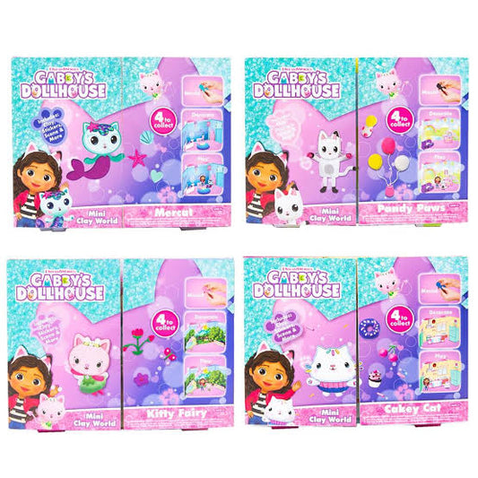 Gabbys dollhouse mini clay world *buy one get one free*