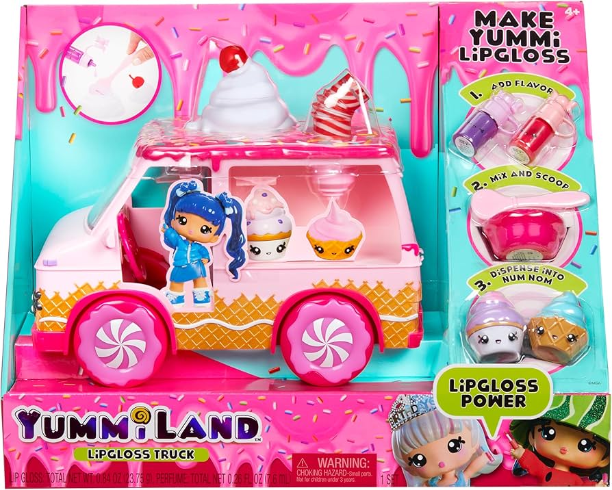 YummiLand lip gloss truck