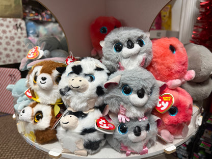 Ty puffies and beanie balls