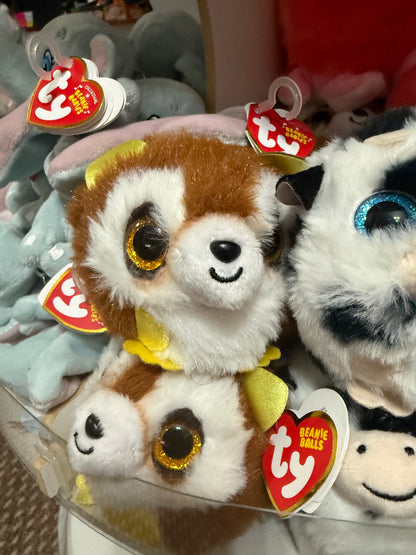 Ty puffies and beanie balls