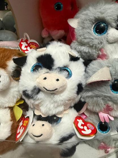 Ty puffies and beanie balls