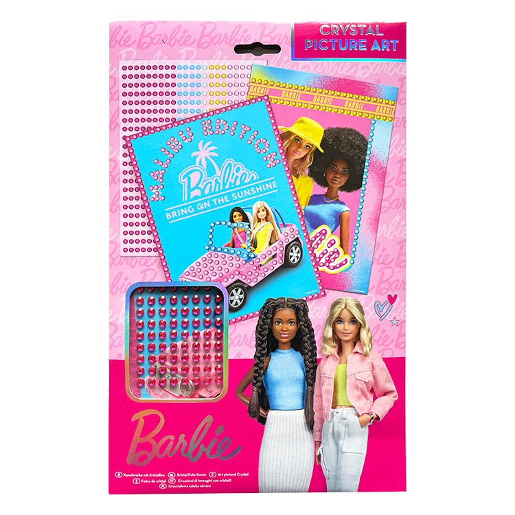 Barbie crystal picture art