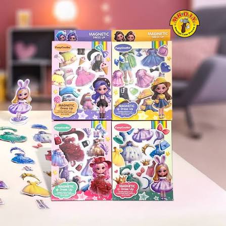 Magnetic dress up