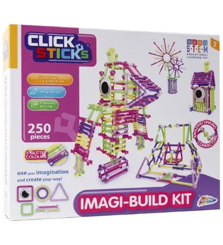 Click sticks 250 glitter pack *buy one get 130 pack free*