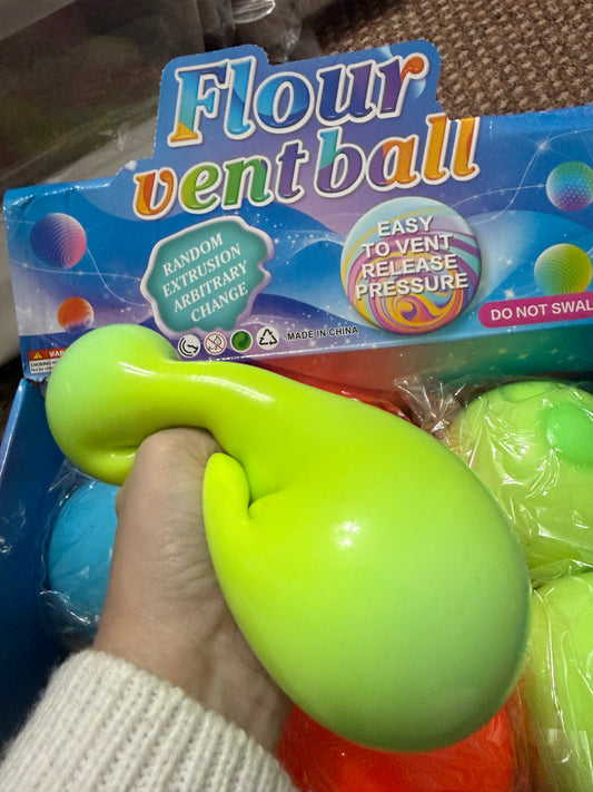 Large colour change squish ball