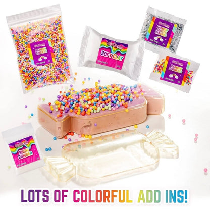 GirlZone Rainbow Candy DIY Slime Kit
