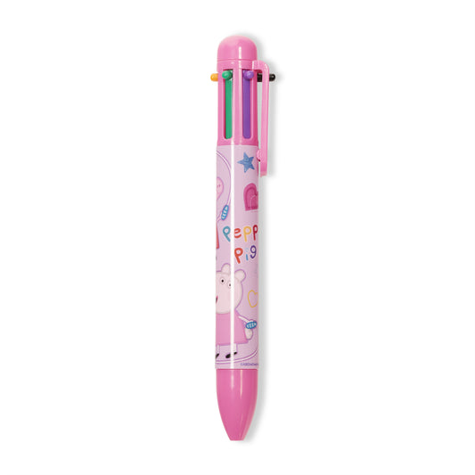 Peppa pig 6 colour multi pen