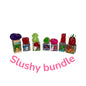 7 piece slushie filled fidget bundle