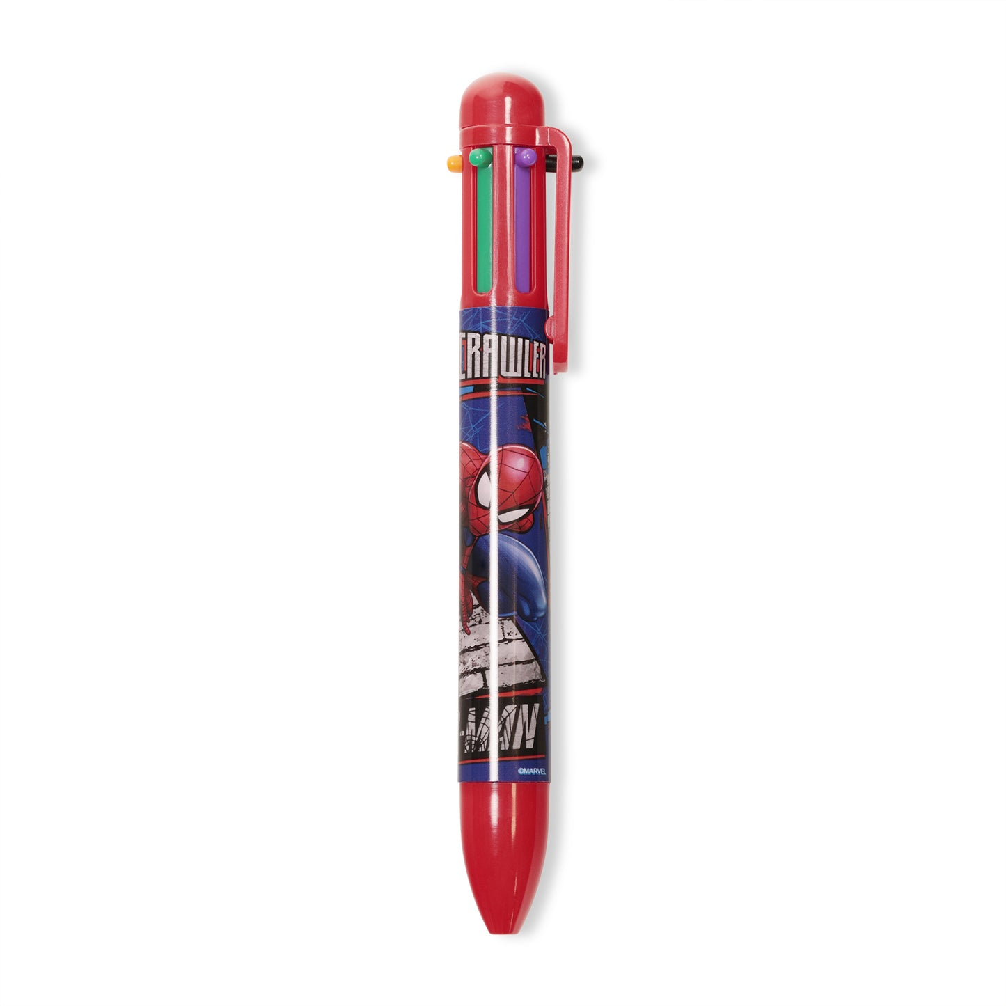 Spider-man 6 colour multi pen