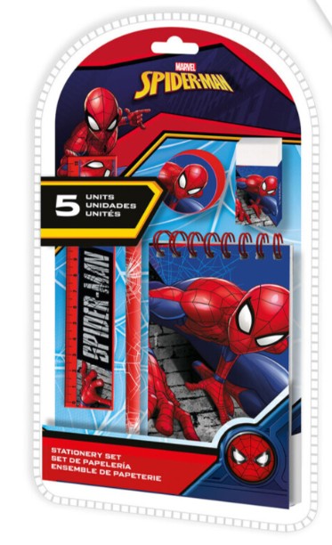 Spider-Man stationary set
