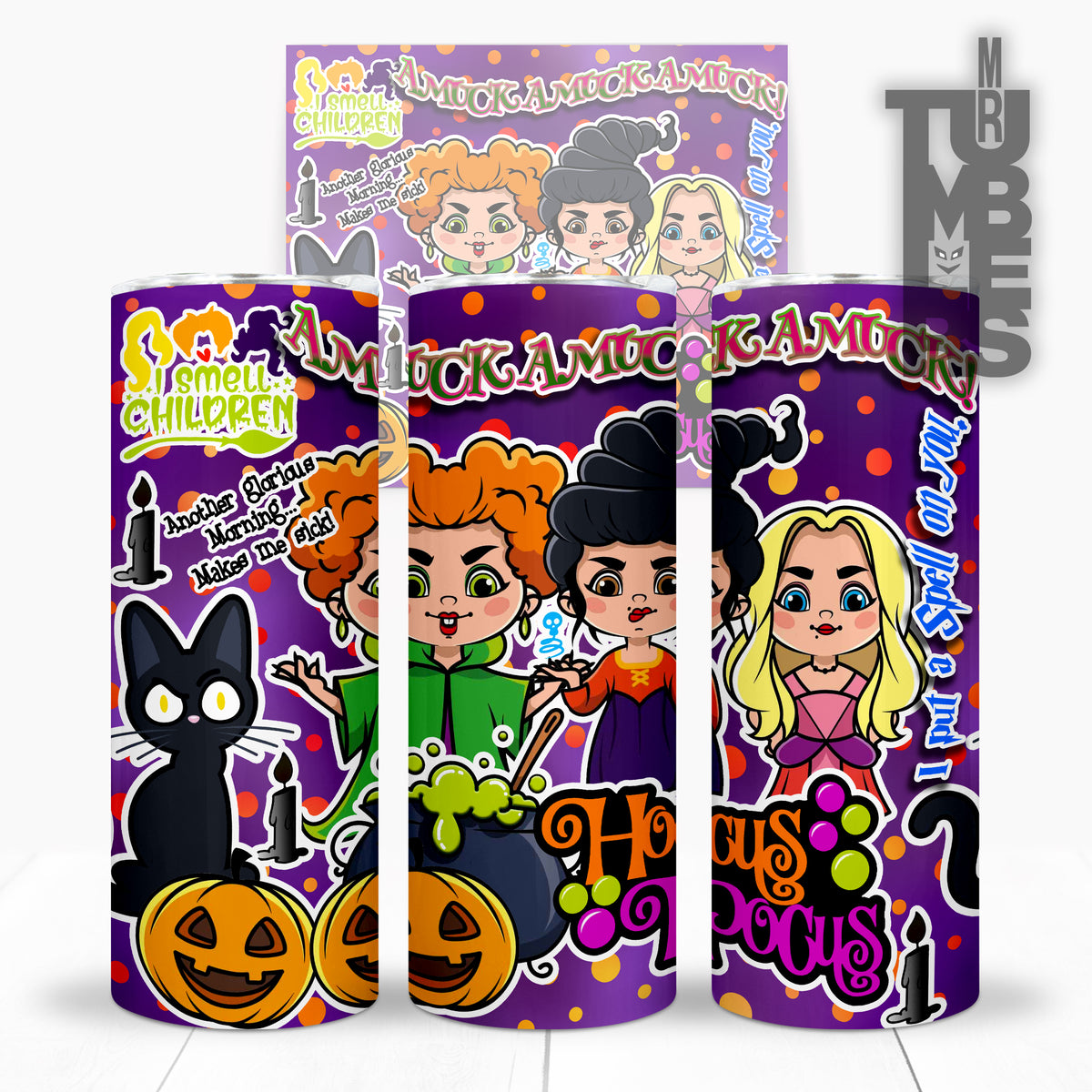 Halloween tumblers