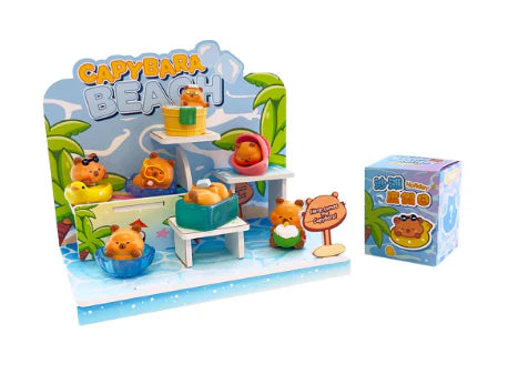 Kenji Capybara Beach Holiday  Figurine