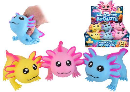 Soft Squishy Axolotl (3 Colours)