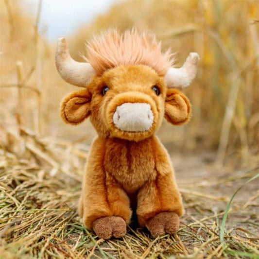 Animigos World Of Nature - Highland Cow Plushie