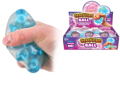 Crackling bead ball