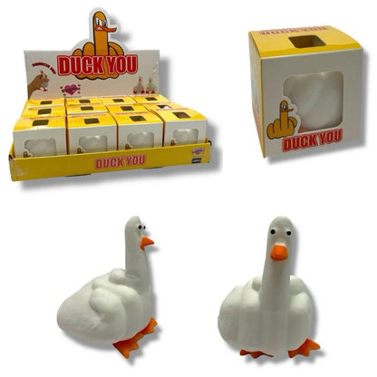 DUCK YOU!! Funny Sand Filled Fidget Adult Humor
