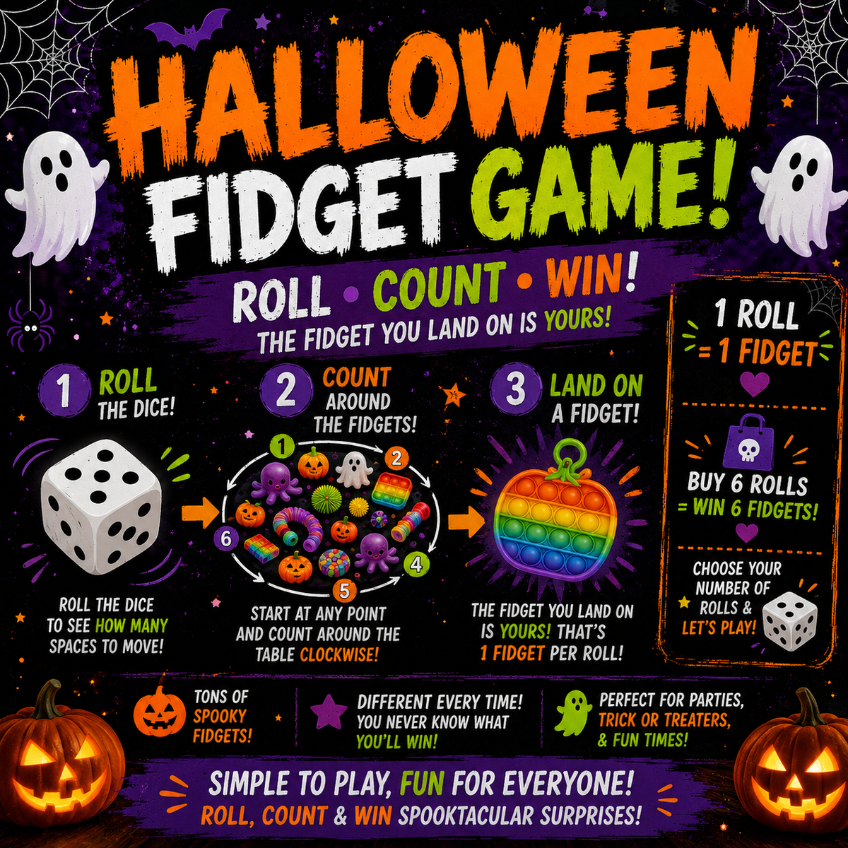 Halloween Fidget Game