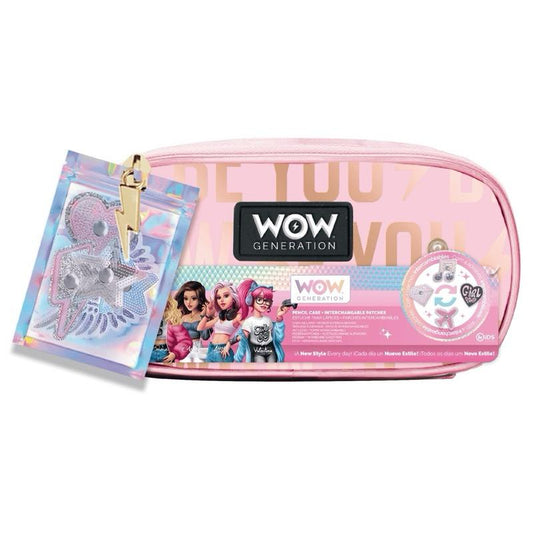 WOW Generation - Pencil case with interchangeable patches