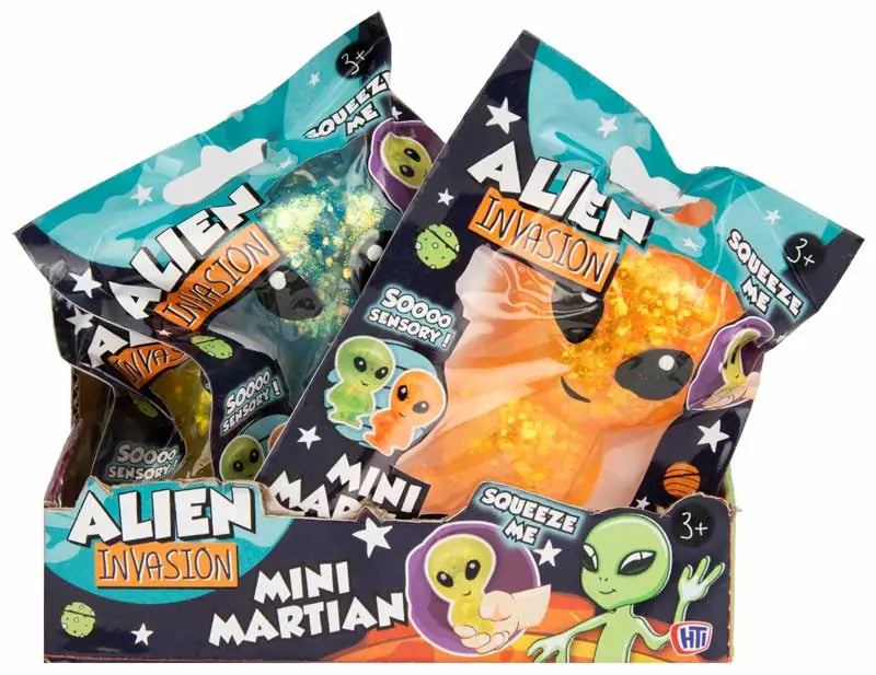 SQUISHY ALIEN INVASION MINI MARTIAN