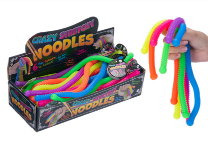 Large crazy stretchy noodles